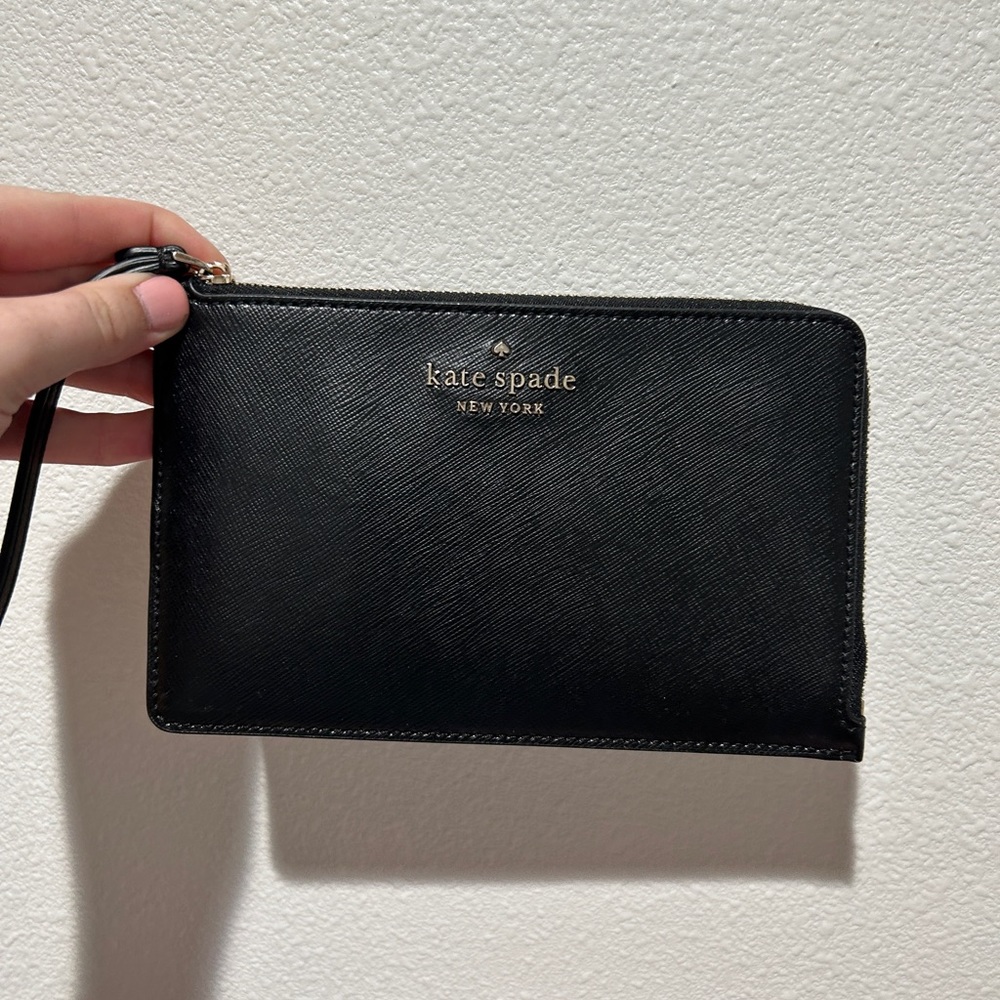 Kate Spade wristlet L shaped wallet pouch